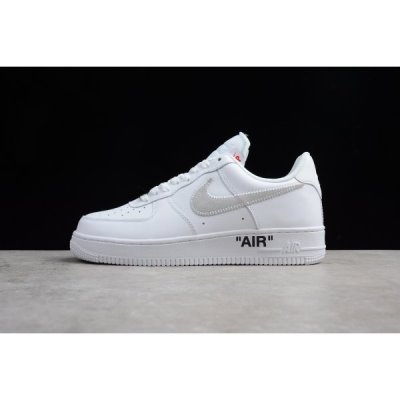 Nike Air Force 1 Low Beyaz / Siyah Kaykay Ayakkabı Türkiye - BHOIHT12